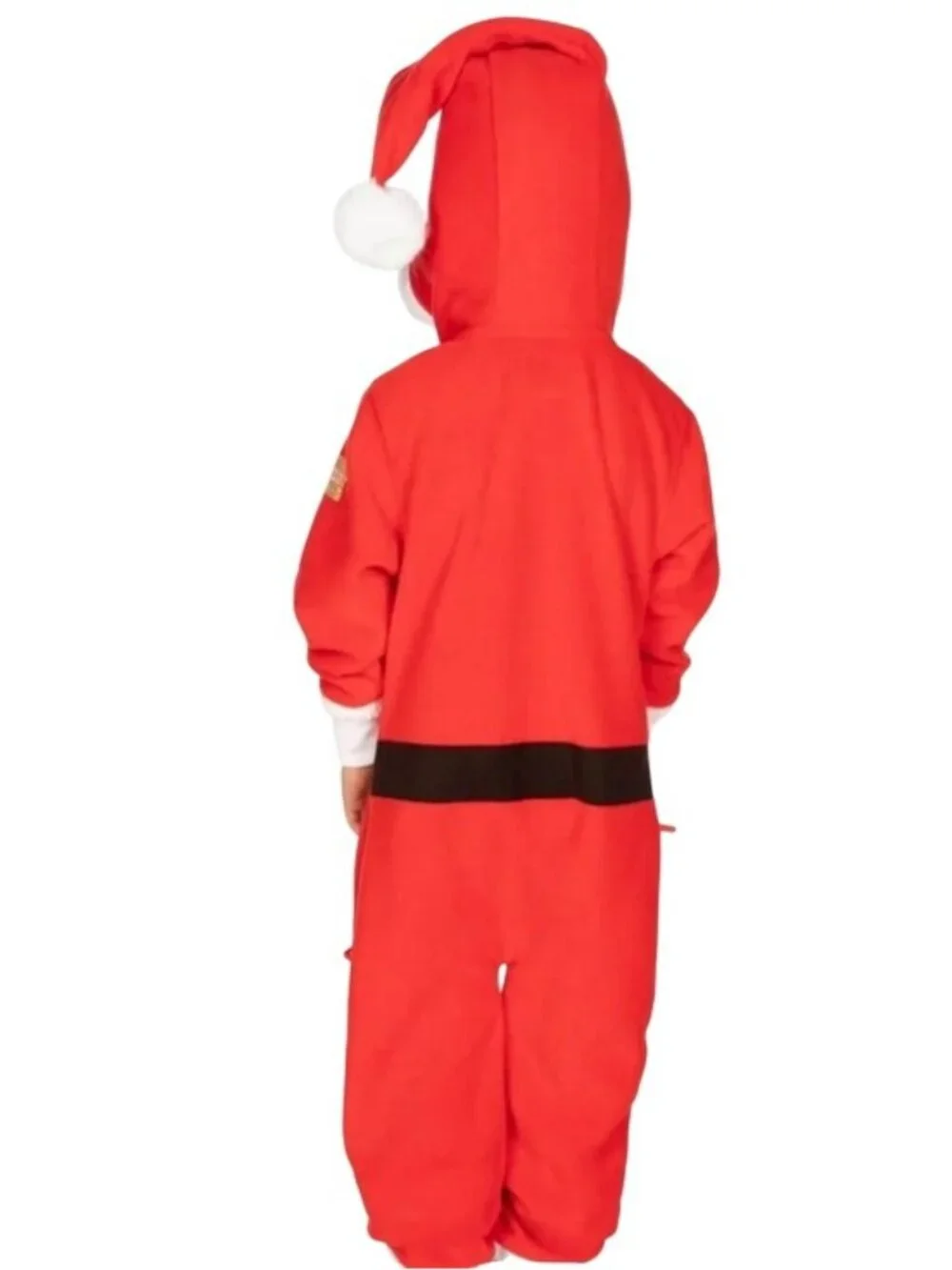 Tipsy Elves Youth Medium Santa Jumpsuit w/ Fur New Holiday Christmas Costume